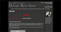 Desktop Screenshot of mcfarlanddoublereed.com